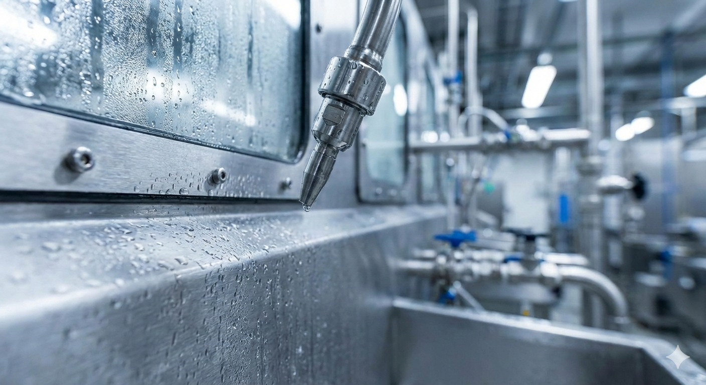 A semi-automated wet processing station with operator interface.